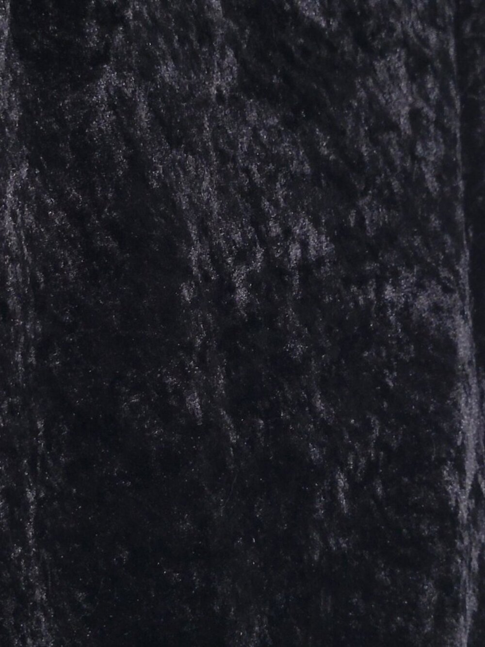 Whimsigoth Craft Practical Magic Witch Black Crushed Velvet Ruffle Hem Skirt - Picture 2 of 10